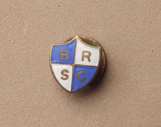 Vintage Blackburn Rovers Football Supporters Club Lapel Badge