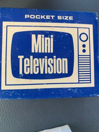 Vintage 70s Boob Tube Novelty Gag Gift Mini Television Boobs 3