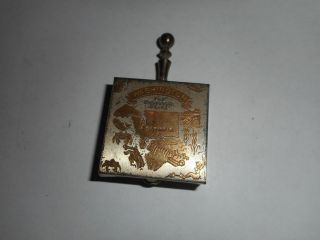 Vintage Washington State Souvenir Pocket Or Purse Miniature Personal Ashtray