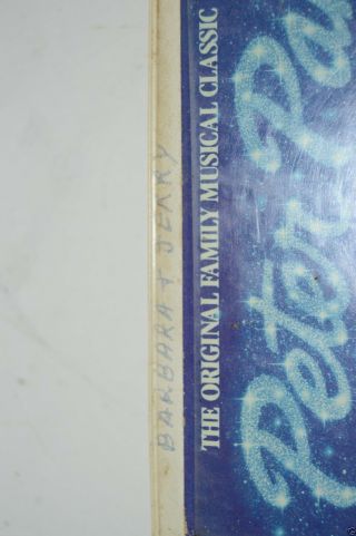 Disney ' s 1960 Vintage 30th Anniversary Peter Pan w/ Mary Martin VHS Clam - shell 2