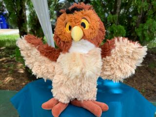 Vintage Authentic Disney Parks Winnie The Pooh Owl 9 " Plush Stuffed Animal Toy