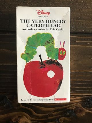 Vintage - Disney - The Very Hungry Caterpillar And Other Stories (vhs)