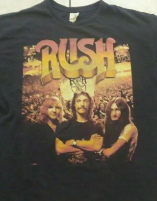 Vintage 2000 Rush Band Tour Concert Rock T - Shirt Xl Dated