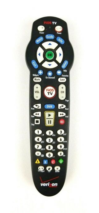 Verizon Fios Tv Remote Control Dvr Vz P265v3 Rc Universal Vtg Hgk25