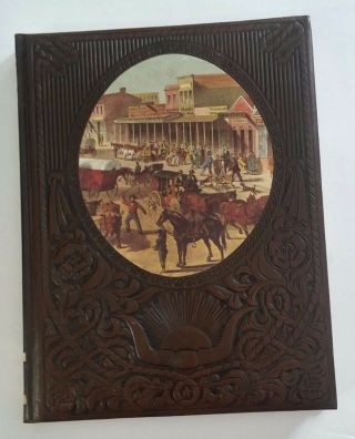 Vintage Time Life Books Leatherette The Old West Series The Townsmen Hardcover