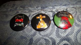 Black Sabbath 3 Vintage Prism Pins