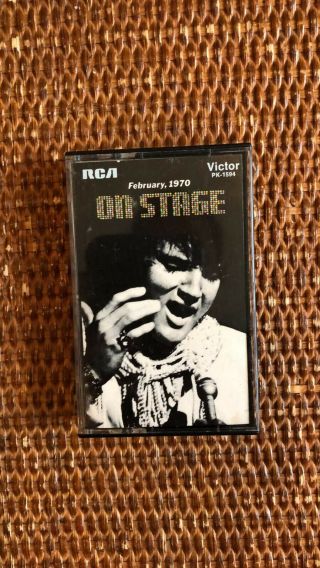 Elvis Presley On Stage February 1970 (cassette Tape Live) Vintage Music