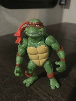 Vintage 1992 Raphael Movie Star Figure Teenage Mutant Ninja Turtles 4.  5”