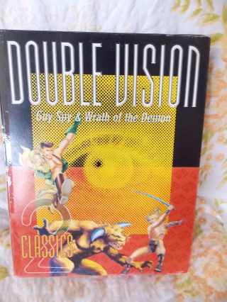 Guy Spy And Wrath Of The Demon Two Pc Games In Big Box Vintage