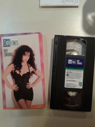 Vintage Cher Fitness - Body Confidence (vhs,  1992) Video Cassette