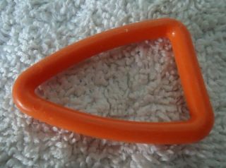 Vintage Orange Tupperware Replacement Measuring Spoon Ring Holder