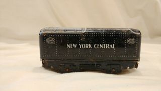 Vintage Marx Tin Litho O 551 Coal Tender York Central Model Train Railroad B