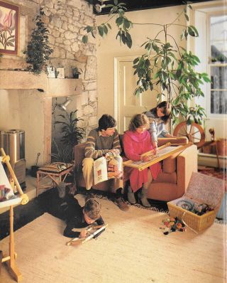 Learn Tapestry Vintage 1983 Needlepoint Book Pb 1297 Coats Stitch Guide Retro