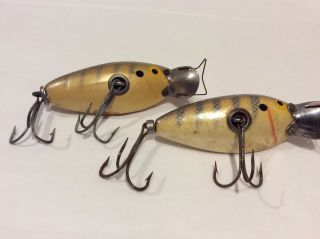 Two Vintage True Temper Fishing Lures Shad 4