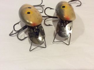 Two Vintage True Temper Fishing Lures Shad 5