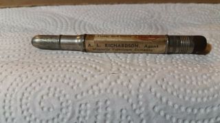 Vintage " Mobilgas,  Magnolia Petroleum Company,  Rockwall,  Texas " Bullet Pencil
