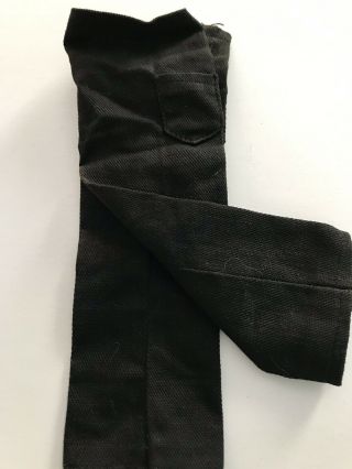Vintage Gi Joe 1960’s Black Two Pocket Pants