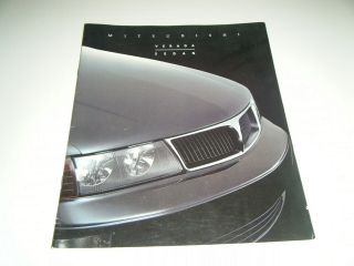 Vintage 1997 Mitsubishi Verada Sedan Car Dealers Sales Brochure