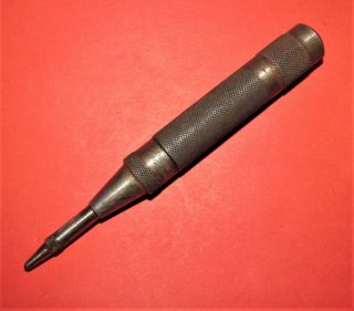 Vintage General Mfg.  Automatic Center Punch - Made In Usa