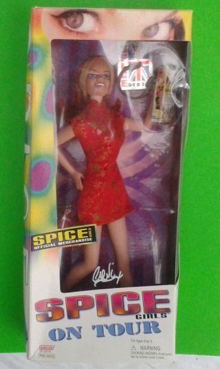 Vintage Spice Girls On Tour Boxed Doll Geri Halliwell /horner (ginger Spice)
