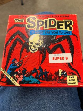 Vintage 8mm Film Movie The Spider Ken Films