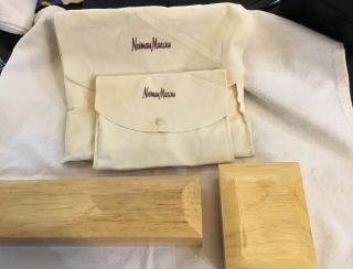 Vintage Neiman Marcus Wooden Jewelry Boxes