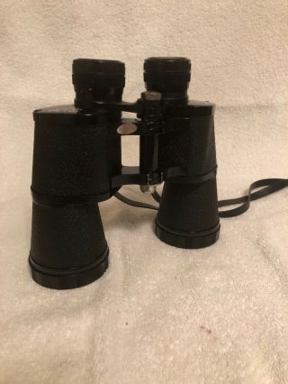 Vintage Zenith Light Weight 10 X 50 Field 5.  5 Binoculars And Case