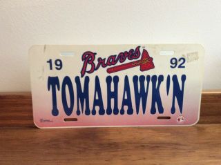 Mlb Atlanta Braves Vintage 1992 Braves " Tomahawk 