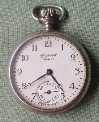 Vintage Ingersoll Yankee Pocket Watch
