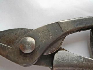 Vintage FOOTPRINT TOOLS Small Tin Snips Fully Old Tool 3