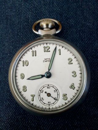 Vintage Smiths Empire Pocket Watch - (spares Only. )