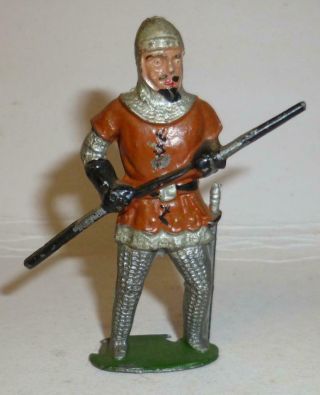 Benbros Vintage Lead Man At Arms From The 1950 