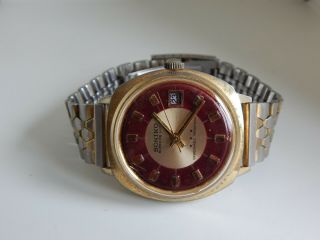 Soniko Vintage Gents Hand Wind Watch With Date
