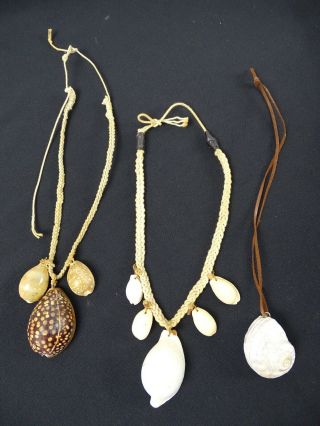 Jewellery - Vintage Oceanic Shell Necklaces Vanuatu Solomon Islands