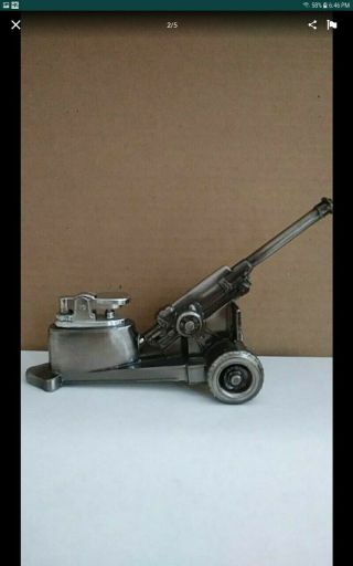 Vintage Military 105 Mm Gun Lighter Made In Japan From The 80 