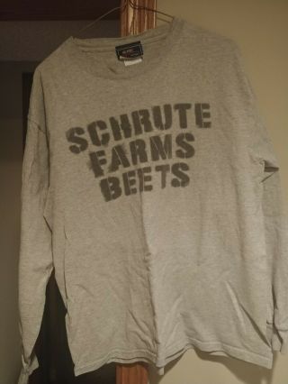 The Office Schrute Farms Beets Shirt,  Official Nbc Vintage,  Adult L