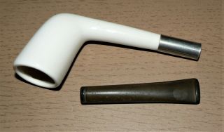 Zenith ' Holland ' Vintage Ceramic Tobacco Pipe.  Unsmoked 5