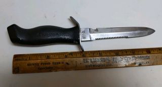 Vintage WENOKA CUTLERY 7782 Stainless Steel Scuba Diving Knife Made in JAPAN 4