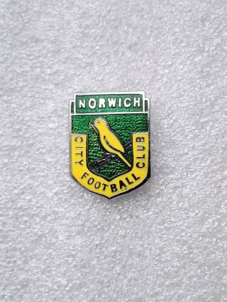 Norwich City F C Club Badge.  1970 