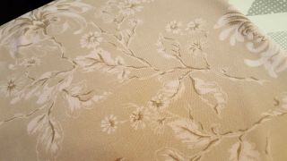 Vintage Tablecloth,  Heavy Cotton,  California Hand Print,  Unique Design,  Pink