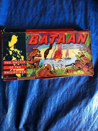 Bataan World War 2 Battle Of The Philippines Vintage Game