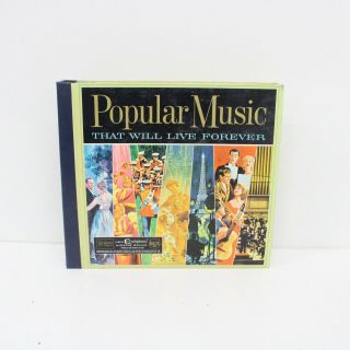 Vintage Records X10 - Readers Digest “popular Music” That Will Live Forever 323