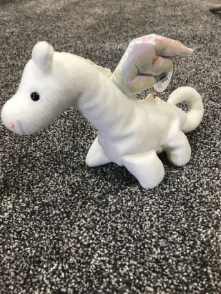 Limited 1995 Ty Beanie Baby Puff The Magic Dragon Vintage Retired.