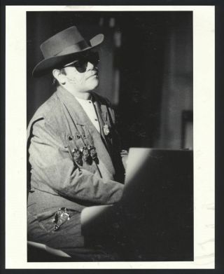 1984 Elton John At The Piano Vintage Photo Sabrina The Teenage Witch