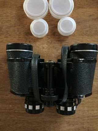 Vintage Vision Master 7 X 35 Binoculars Wide Field Coated