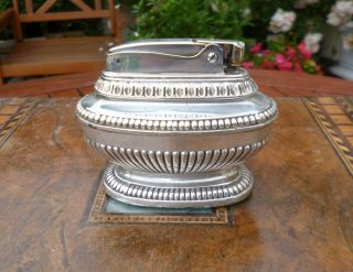 GORGEOUS VINTAGE RONSON QUEEN ANNE TABLE LIGHTER - 1950 ' S - 2