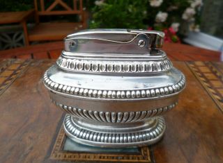 GORGEOUS VINTAGE RONSON QUEEN ANNE TABLE LIGHTER - 1950 ' S - 4