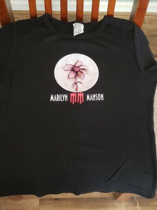 Vintage Marilyn Manson Babydoll Shirt Women 