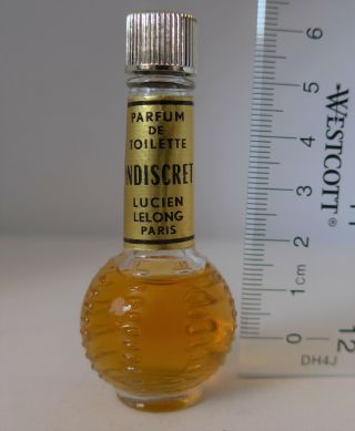 Vintage Mini Lucien Lelong Indescret Parfum De Toilette Full