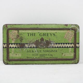 Vintage Royal Scots Greys “the Greys” Size 2 Silk Cut Virginia Tobacco Tin 323